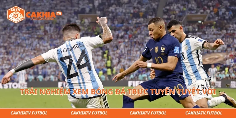 Trải nghiệm xem bóng đá trực tuyến tuyệt vời trên giao diện hiện đại 